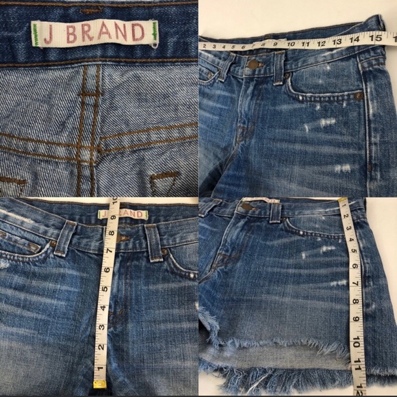 J BRAND l Sz 26 l Cut-Off Style Denim Shorts - Picture 5 of 6